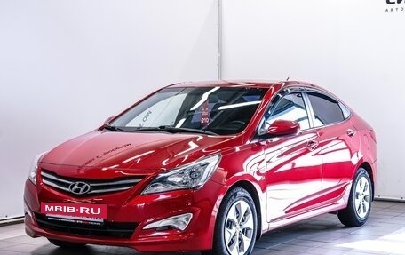 Hyundai Solaris II рестайлинг, 2015 год, 915 000 рублей, 2 фотография