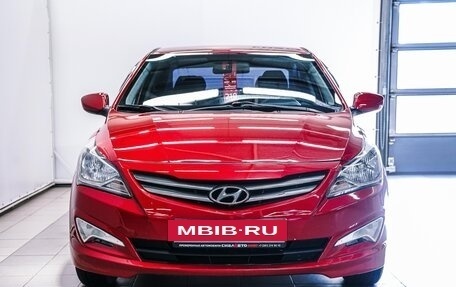 Hyundai Solaris II рестайлинг, 2015 год, 915 000 рублей, 3 фотография