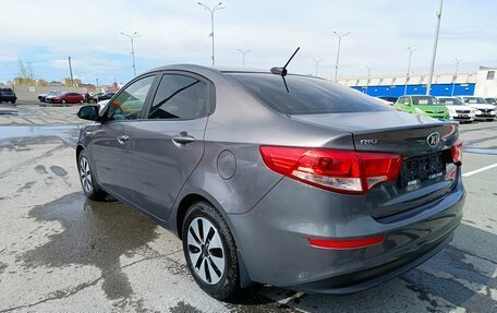 KIA Rio III рестайлинг, 2017 год, 849 995 рублей, 5 фотография