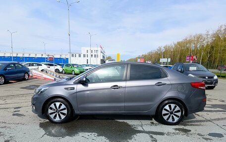 KIA Rio III рестайлинг, 2017 год, 849 995 рублей, 4 фотография