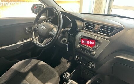 KIA Rio III рестайлинг, 2014 год, 849 000 рублей, 16 фотография