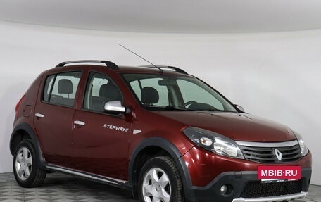 Renault Sandero I, 2013 год, 597 000 рублей, 3 фотография