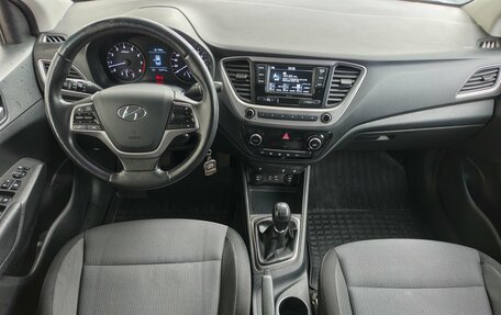 Hyundai Solaris II рестайлинг, 2017 год, 1 109 000 рублей, 15 фотография