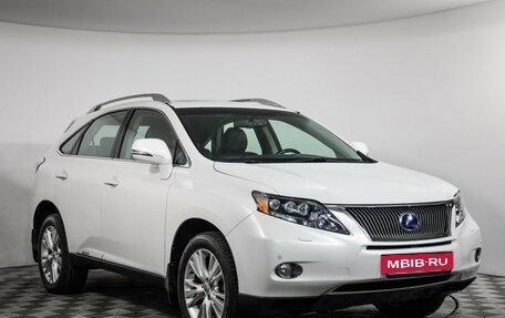 Lexus RX III, 2011 год, 1 799 000 рублей, 4 фотография