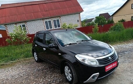 Renault Sandero I, 2010 год, 499 000 рублей, 1 фотография