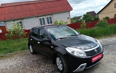 Renault Sandero I, 2010 год, 499 000 рублей, 1 фотография
