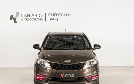 KIA Rio III рестайлинг, 2015 год, 950 000 рублей, 2 фотография