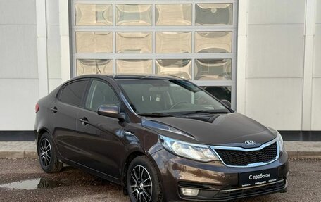 KIA Rio III рестайлинг, 2016 год, 1 050 000 рублей, 7 фотография