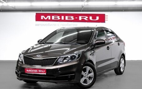 KIA Rio III рестайлинг, 2017 год, 1 080 000 рублей, 1 фотография