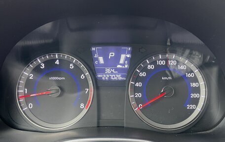 Hyundai Solaris II рестайлинг, 2013 год, 649 000 рублей, 12 фотография