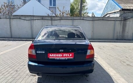 Hyundai Accent II, 2007 год, 570 000 рублей, 3 фотография