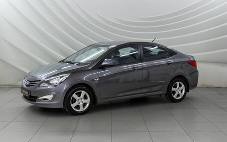 Hyundai Solaris II рестайлинг, 2014 год, 928 000 рублей, 3 фотография
