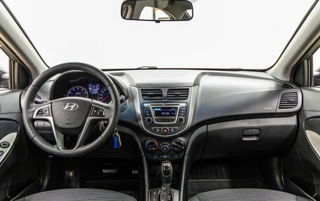 Hyundai Solaris II рестайлинг, 2014 год, 928 000 рублей, 13 фотография