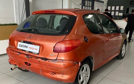 Peugeot 206, 2000 год, 85 000 рублей, 5 фотография