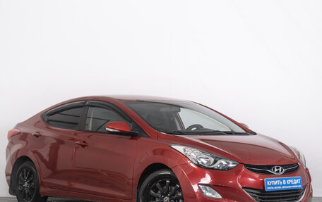 Hyundai Elantra V, 2012 год, 859 000 рублей, 2 фотография