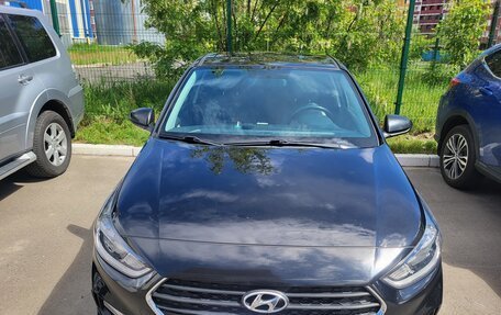 Hyundai Solaris II рестайлинг, 2017 год, 1 220 000 рублей, 17 фотография
