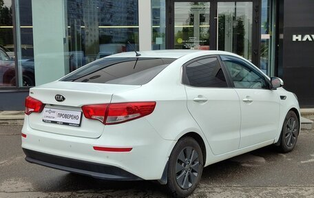 KIA Rio III рестайлинг, 2016 год, 889 000 рублей, 5 фотография