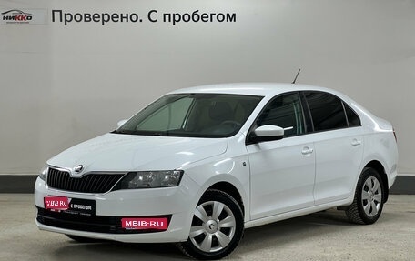 Skoda Rapid I, 2017 год, 957 000 рублей, 1 фотография