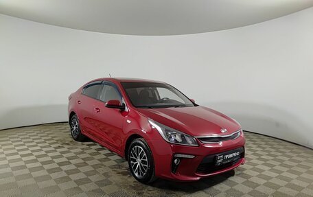 KIA Rio IV, 2018 год, 1 370 000 рублей, 3 фотография