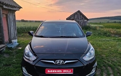 Hyundai Solaris II рестайлинг, 2011 год, 800 000 рублей, 1 фотография