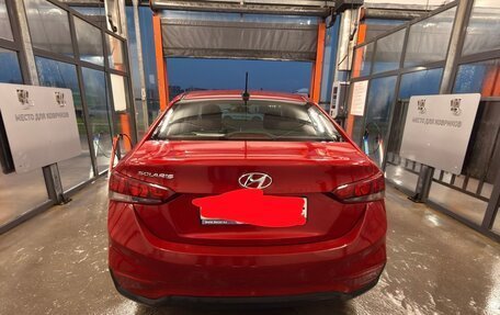 Hyundai Solaris II рестайлинг, 2017 год, 1 000 000 рублей, 2 фотография