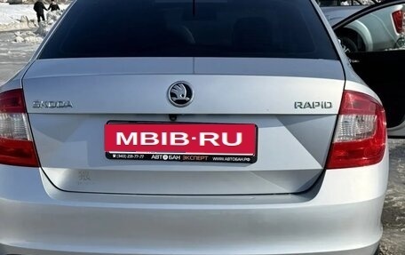 Skoda Rapid I, 2014 год, 980 000 рублей, 8 фотография