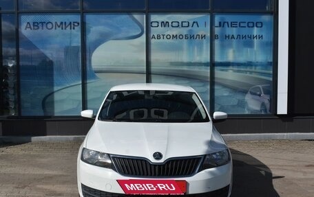 Skoda Rapid I, 2014 год, 744 000 рублей, 2 фотография