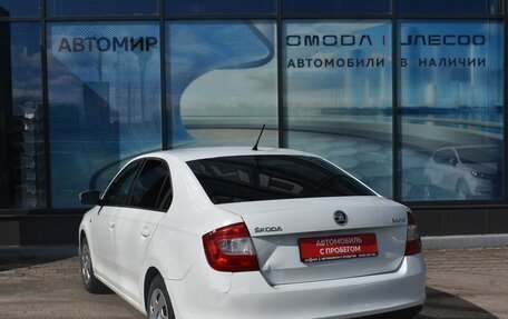 Skoda Rapid I, 2014 год, 744 000 рублей, 7 фотография