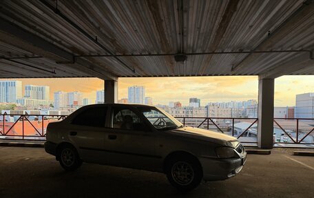 Hyundai Accent II, 2004 год, 200 000 рублей, 2 фотография