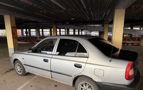 Hyundai Accent II, 2004 год, 200 000 рублей, 6 фотография