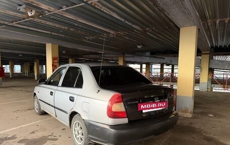 Hyundai Accent II, 2004 год, 200 000 рублей, 5 фотография