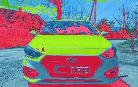 Hyundai Solaris II рестайлинг, 2017 год, 970 000 рублей, 1 фотография
