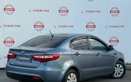 KIA Rio III рестайлинг, 2013 год, 929 000 рублей, 5 фотография