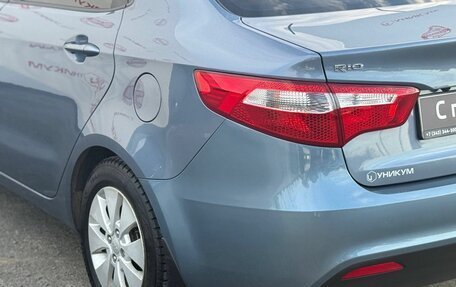 KIA Rio III рестайлинг, 2013 год, 929 000 рублей, 17 фотография