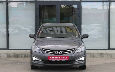 Hyundai Solaris II рестайлинг, 2015 год, 1 150 000 рублей, 2 фотография