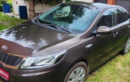 KIA Rio III рестайлинг, 2015 год, 920 000 рублей, 9 фотография