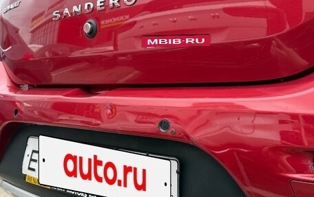 Renault Sandero II рестайлинг, 2016 год, 805 000 рублей, 9 фотография