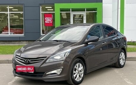 Hyundai Solaris II рестайлинг, 2014 год, 880 000 рублей, 1 фотография