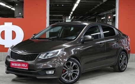 KIA Rio III рестайлинг, 2015 год, 987 000 рублей, 1 фотография