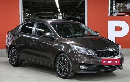 KIA Rio III рестайлинг, 2015 год, 987 000 рублей, 3 фотография