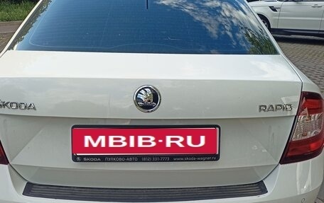 Skoda Rapid I, 2017 год, 1 200 000 рублей, 11 фотография