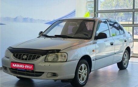 Hyundai Accent II, 2007 год, 499 000 рублей, 1 фотография