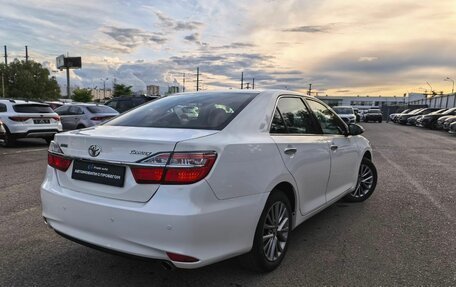 Toyota Camry, 2016 год, 1 849 000 рублей, 7 фотография