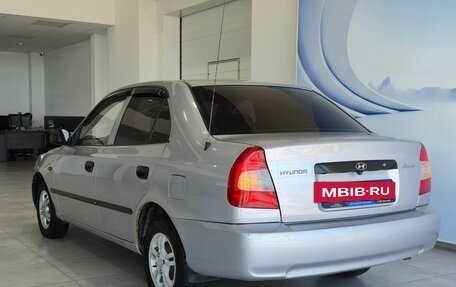 Hyundai Accent II, 2007 год, 499 000 рублей, 5 фотография