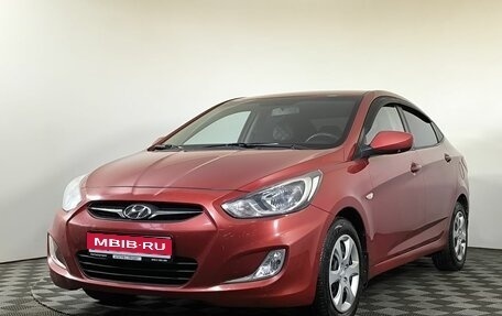 Hyundai Solaris II рестайлинг, 2011 год, 550 000 рублей, 1 фотография