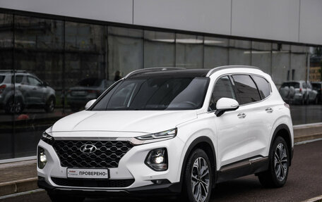 Hyundai Santa Fe IV, 2019 год, 3 199 000 рублей, 3 фотография