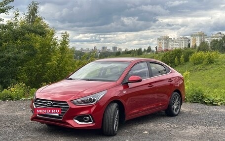 Hyundai Solaris II рестайлинг, 2017 год, 1 430 000 рублей, 3 фотография