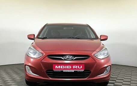 Hyundai Solaris II рестайлинг, 2011 год, 550 000 рублей, 2 фотография