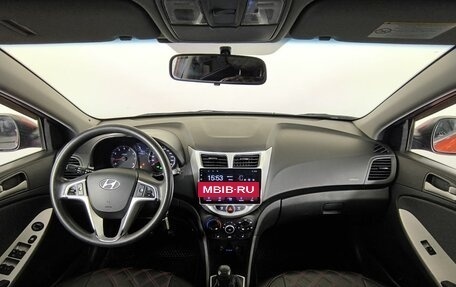 Hyundai Solaris II рестайлинг, 2011 год, 550 000 рублей, 10 фотография