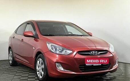 Hyundai Solaris II рестайлинг, 2011 год, 550 000 рублей, 3 фотография